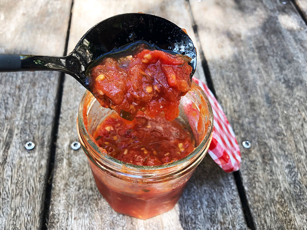 Hjemmelaget tomatcoulis - for smakens og helsas skyld!