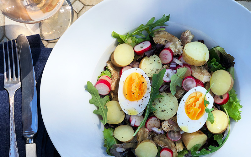Salade Bretonne - en komplett salat